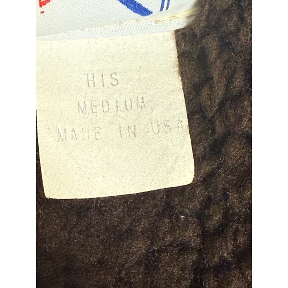 Vintage Wiman Faux Sherpa Lined Rancher Western Jacket, Size M - Picture 6 of 8